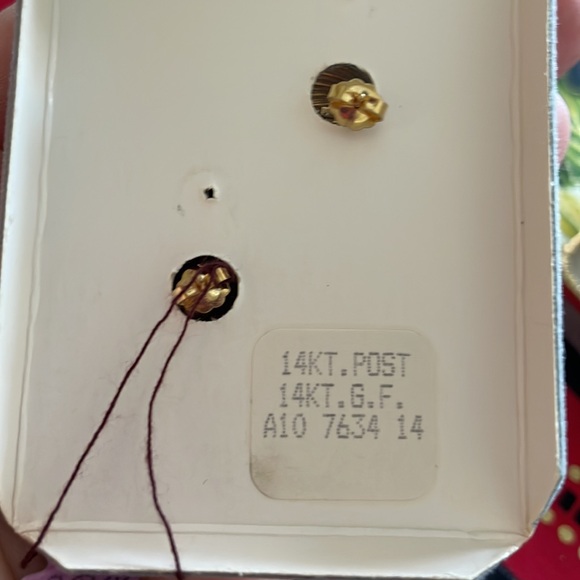 NWT 14k earrings - Picture 4 of 9